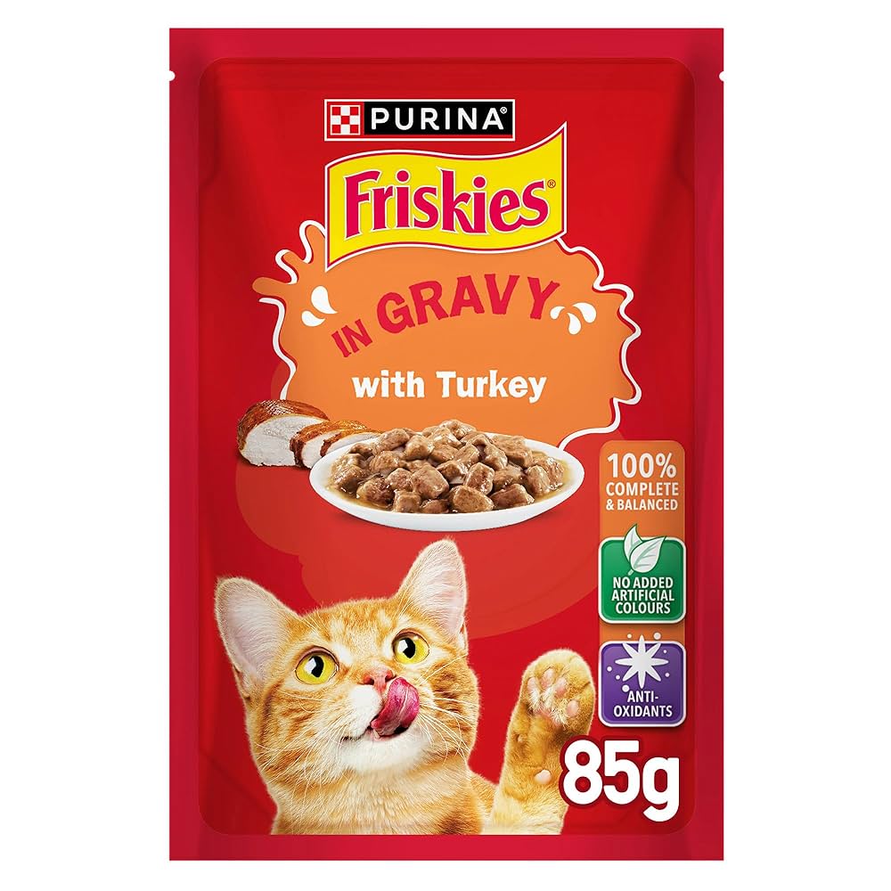FRISKIES WITH TURKEY 85G