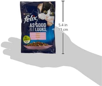 Felix Purina As Good As It Looks with Trout and Green Bean in Jelly, 85g