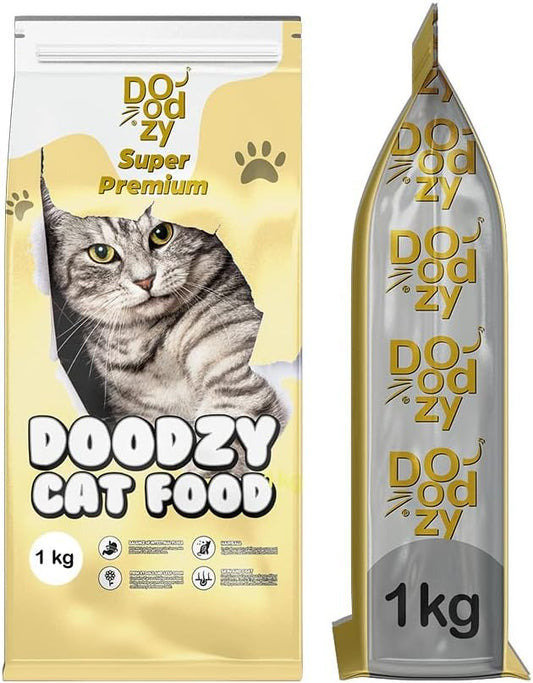 Doodzy Premium Cat Dry Food 1kg